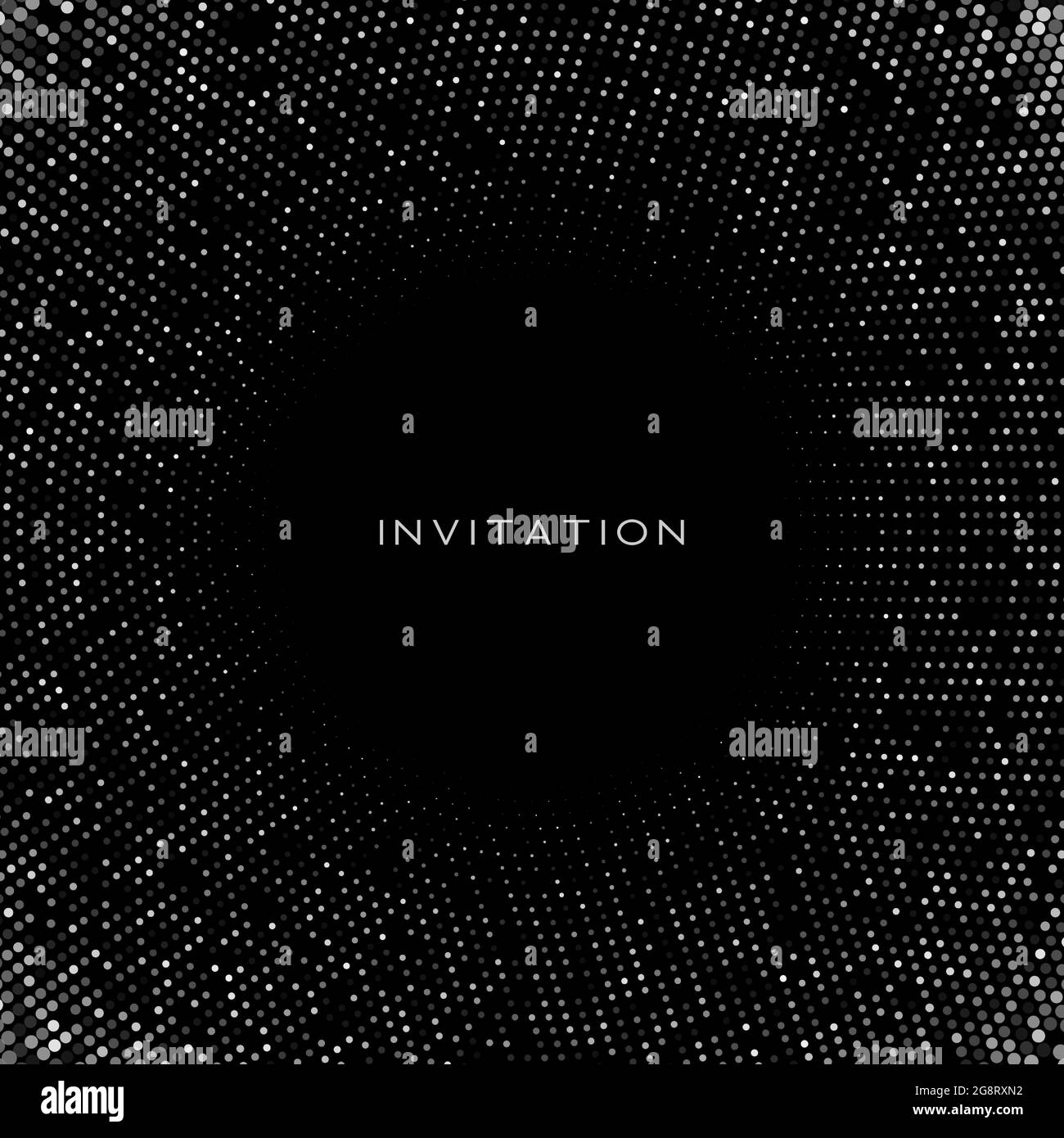 Abstrakter Vektor silberner Glitzer Hintergrund Designvorlage Stock Vektor