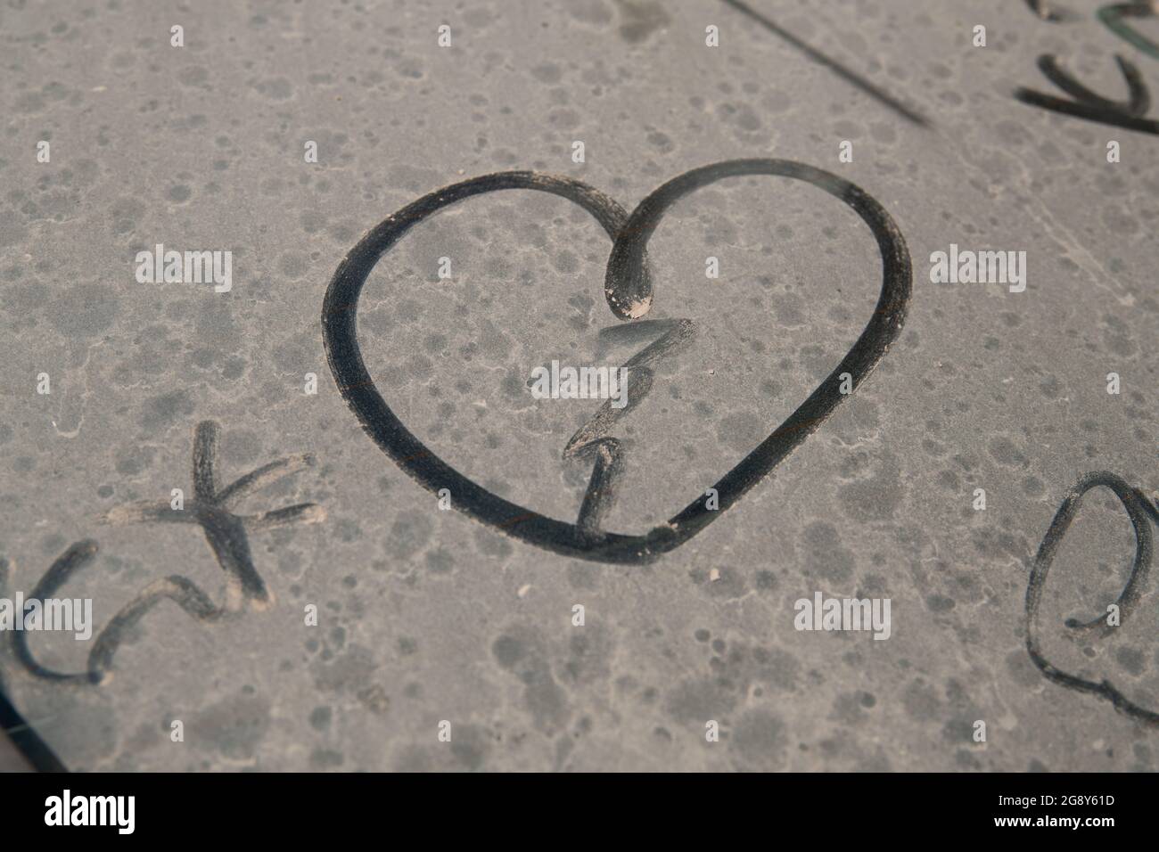 Dirty Car Window Stockfotos Und Bilder Kaufen Alamy