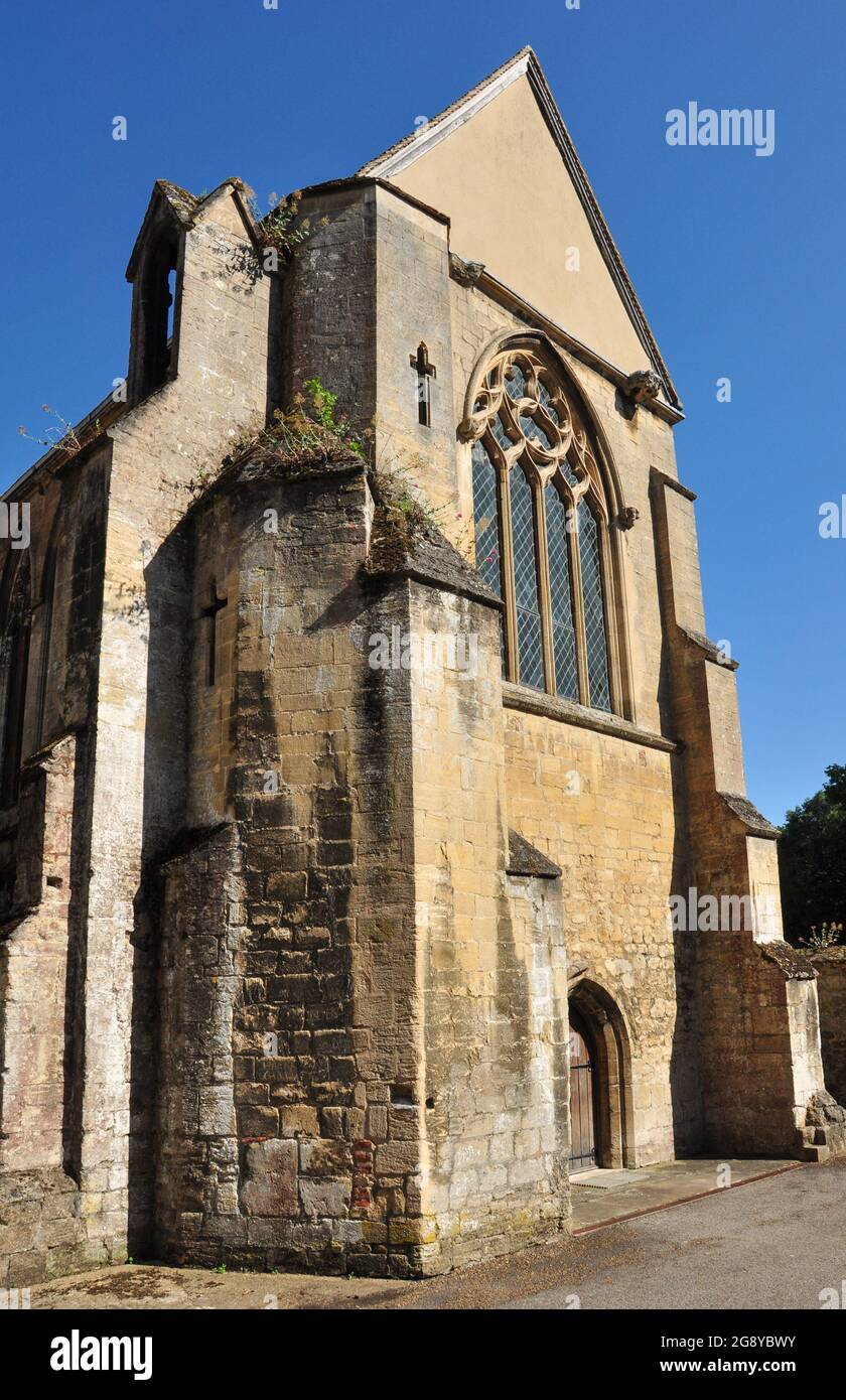 Prior Crauden's Chapel (erbaut 1321 in der Nähe der Ely Cathedral und wird von der King's School genutzt), Ely, Cambridgeshire, England, Großbritannien Stockfoto