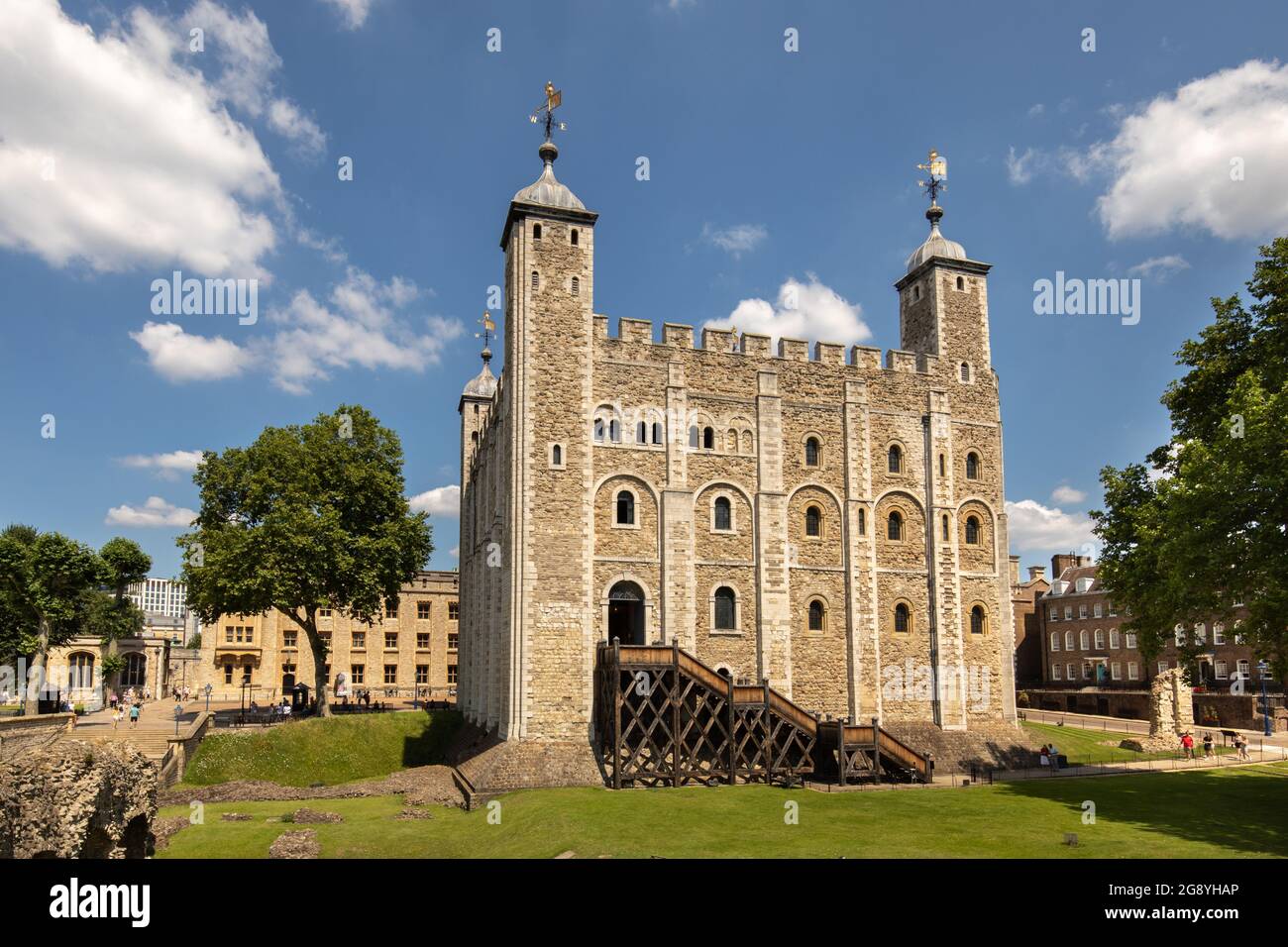 The Tower of London, Großbritannien Stockfoto