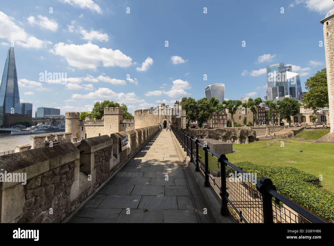 The Tower of London, Großbritannien Stockfoto