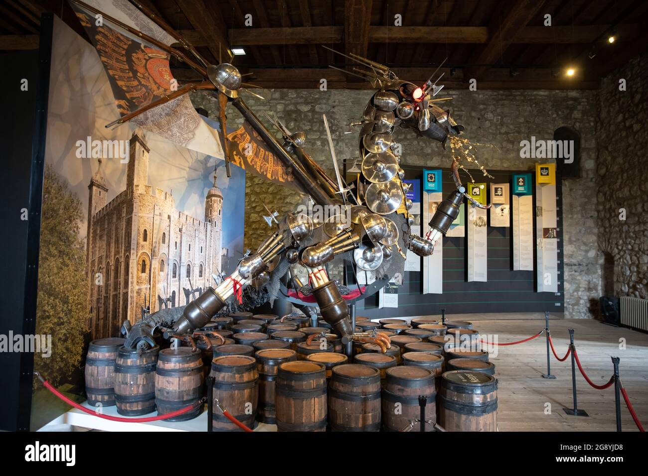 The Tower of London, Großbritannien Stockfoto