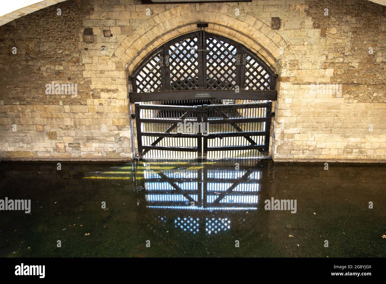 Traitors Gate, The Tower of London, Großbritannien Stockfoto