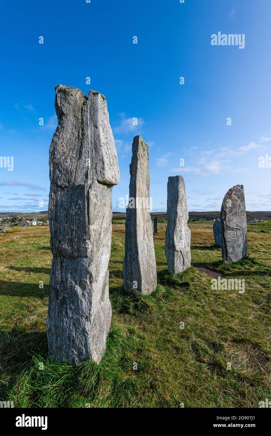Großbritannien, Schottland, Callanish Standing Stones Stockfoto