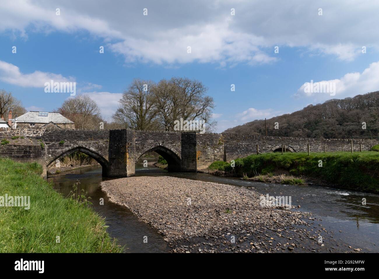Yerolmbridge mittelalterliche Brücke Stockfoto