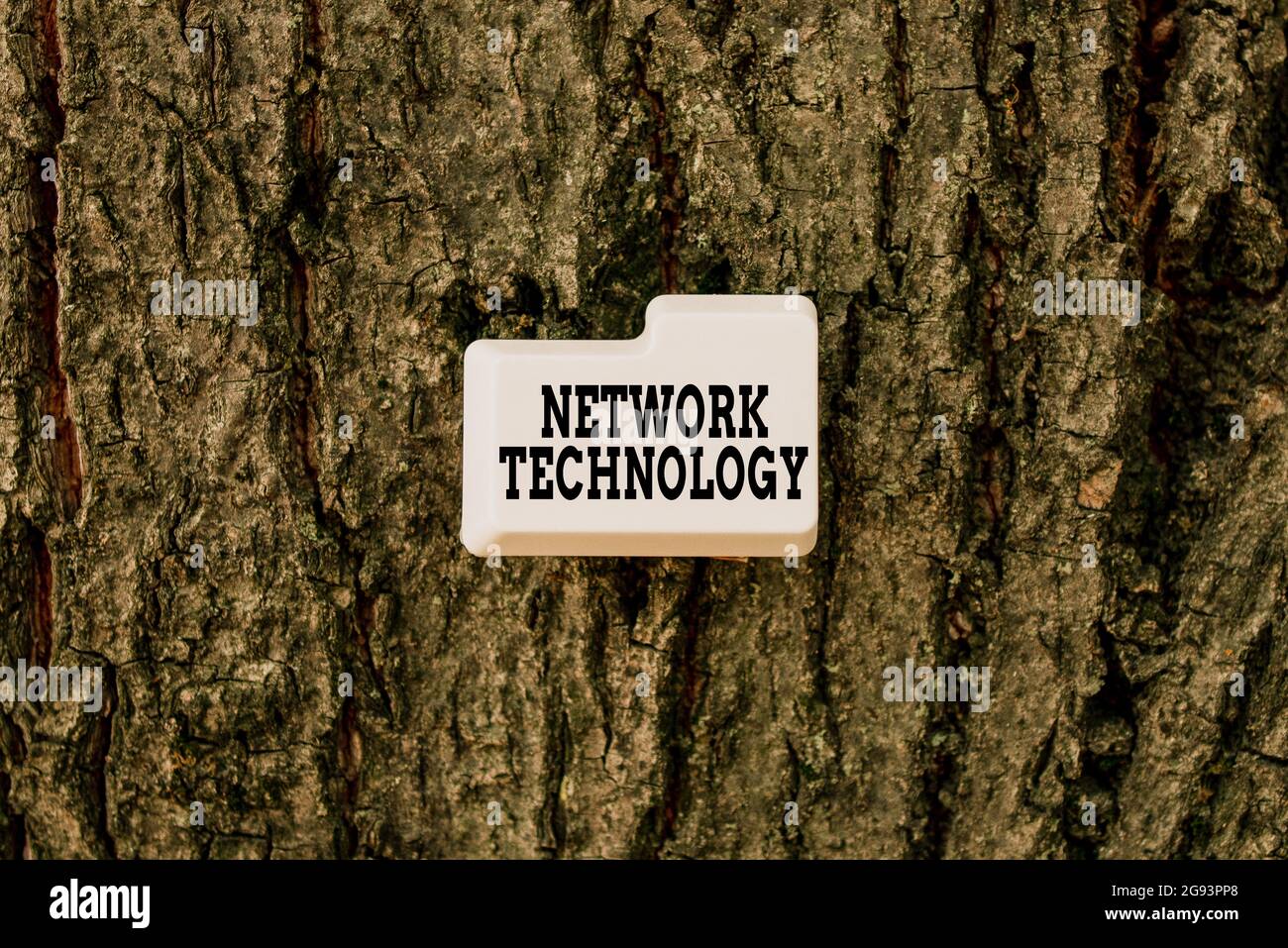 Inspiration mit Zeichen Network Technology. Geschäftskonzept Daten digital übertragen durch Informationssysteme Thinking New Bright Ideas Renewing Stockfoto