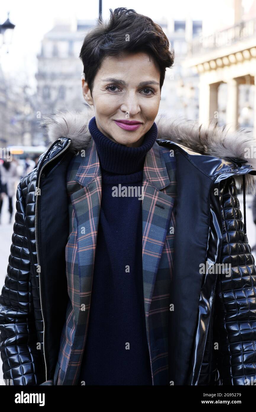 Farida Khelfa - Paris Fashion Week - Frankreich Stockfoto