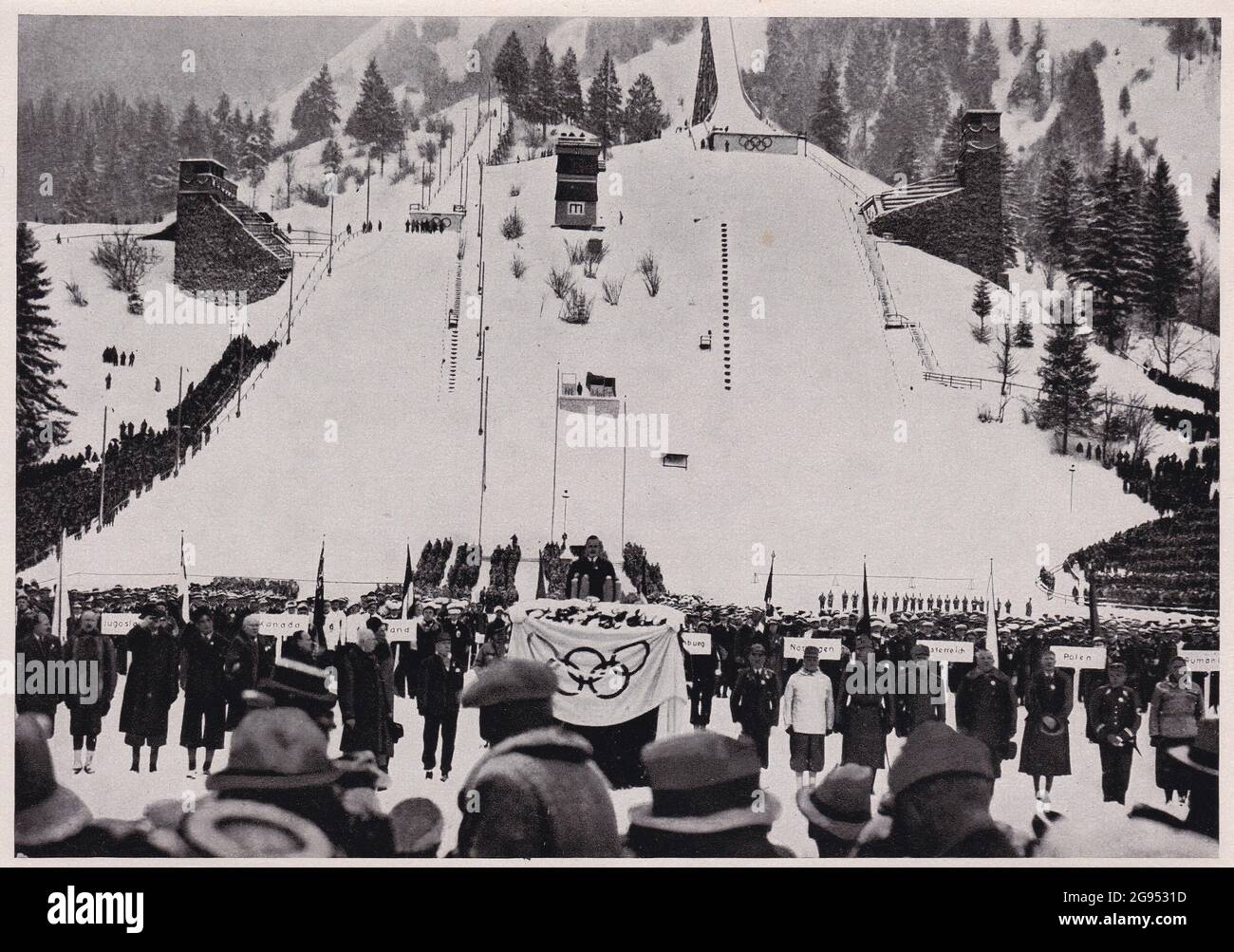 Olympische Sommerspiele 1936, Berlin, Deutschland. Stockfoto