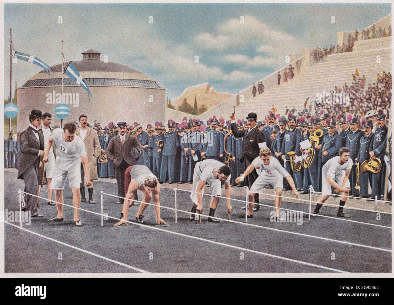 Olympische Sommerspiele 1936, Berlin, Deutschland. Stockfoto