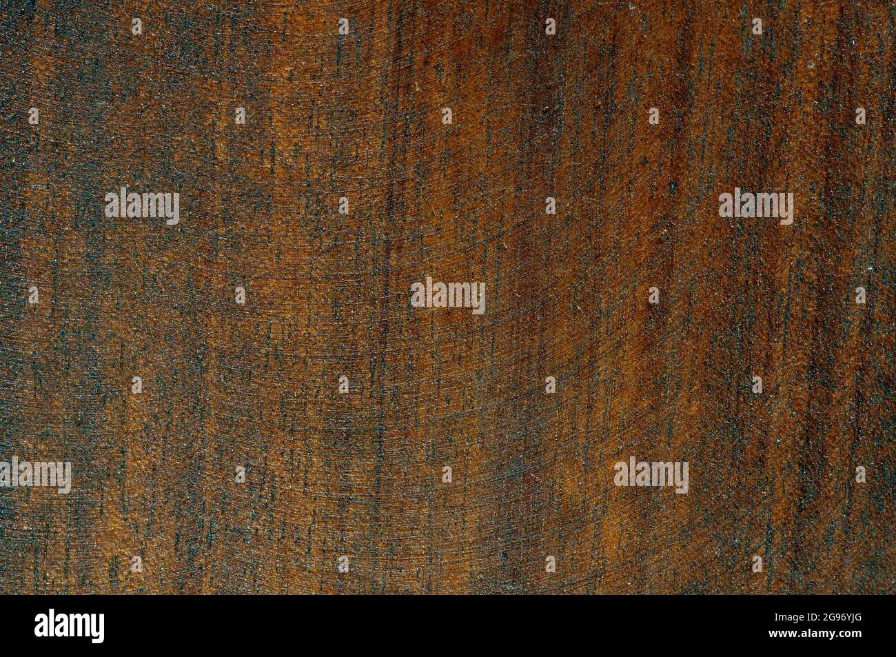 Dunkelbraune Holzstruktur Hintergrundfläche mit natürlichem Muster. Stockfoto