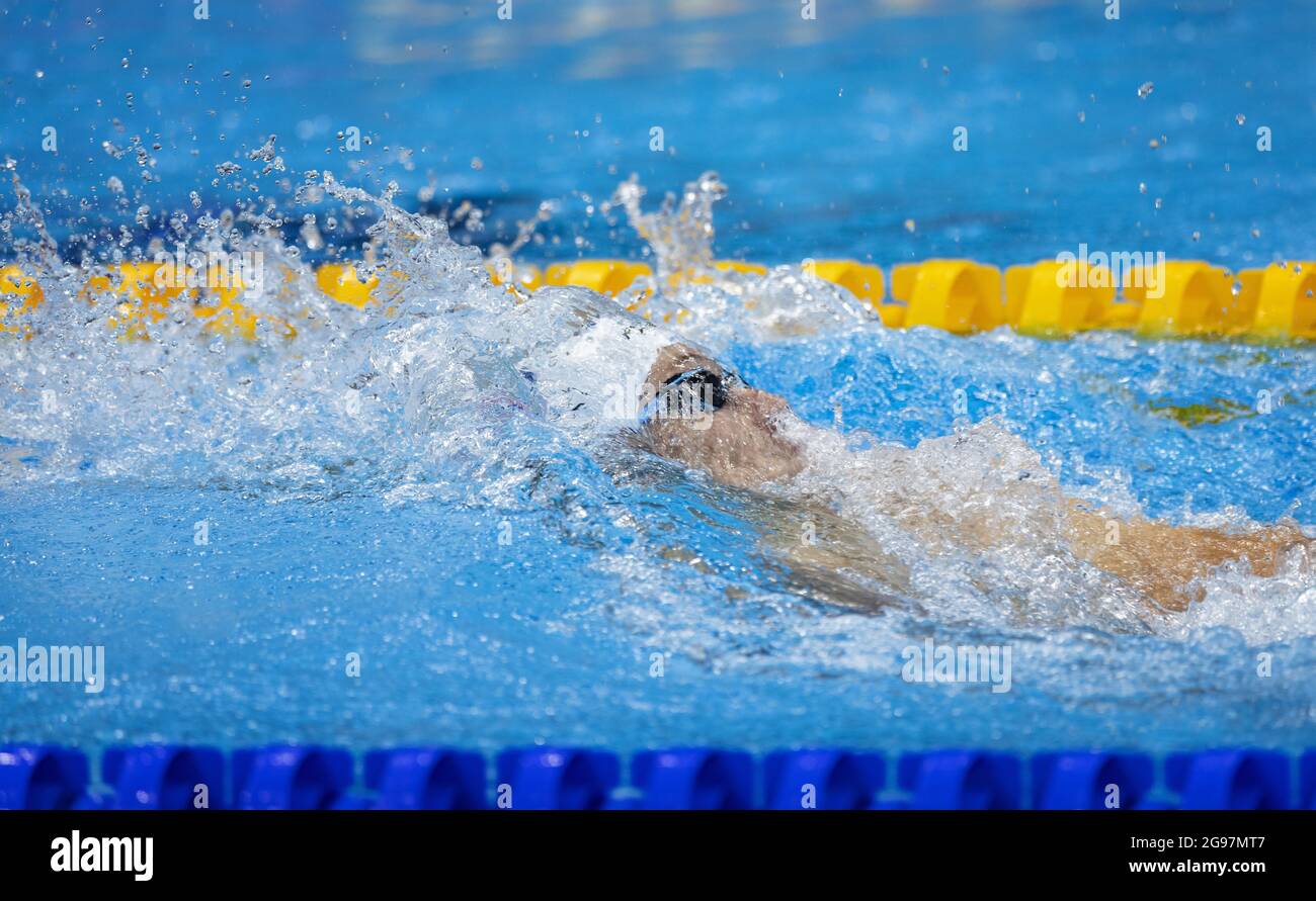 Männer: 400 m Einzelperson Medley KALISZ Chase (USA) Tokyo Tokio, 25.07.2021, Japan, Olympische Spiele, Olympische Spiele, 2020 2021 Foto: Moritz Müller nur zur redaktionellen Verwendung Copyright (nur für journalistische Zwecke) von: Moritz Müller, Wilhelm-Raabe-Str.18, 40470 Düsseldorf. Tel 0211-13954918. MB.: 0176-81034275; Honorar zzgl. 7 % UmSt. + Belegexemplar; Commerzbank, Konto: 3813045, BLZ: 30040000; IBAN: DE49 3004 0000 0381 3045 00; Finanzamt Düsseldorf-Nord, Steuernummer: 105/5193/1677 Stockfoto