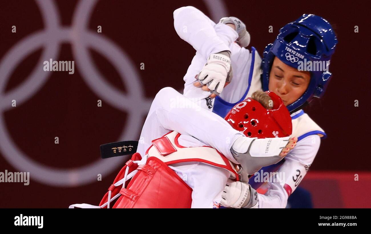 Olympische Spiele 2020 in Tokio Taekwondo Federgewicht der Frauen