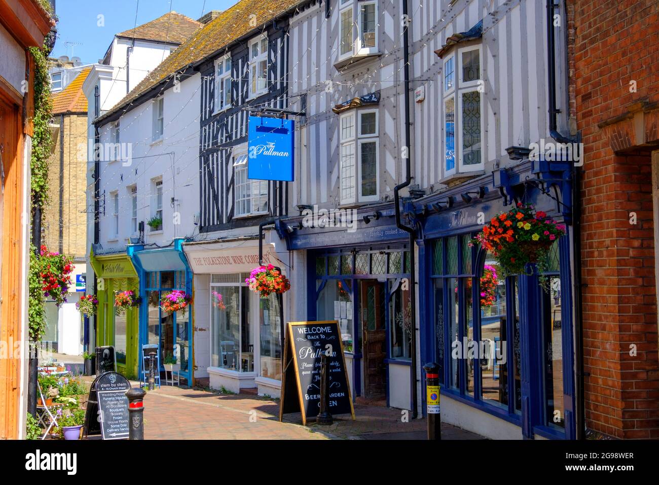 The Pullman Gastropub, Church Street, Folkestone, Kent, Großbritannien Stockfoto