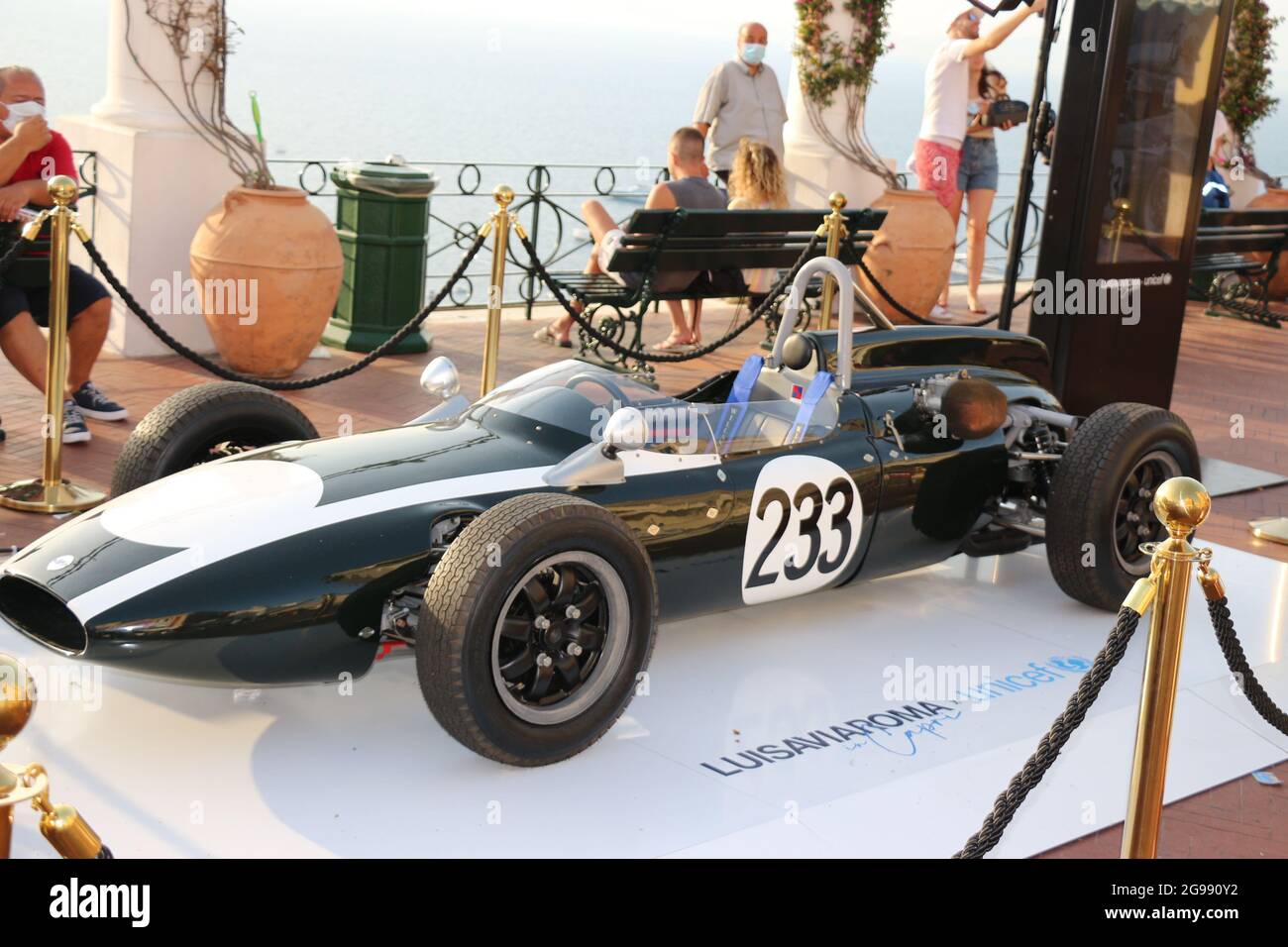 Ausstellung in Capri (Italien) Cooper Formula Junior Rennwagen 1961