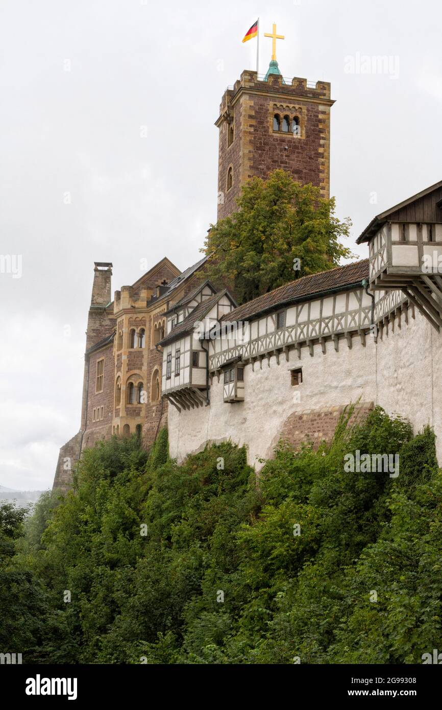 Wartburg in Eisenach, Deutschland Stockfoto