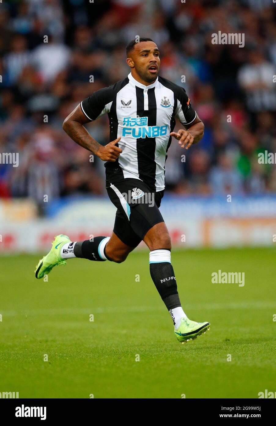 Doncaster, England, 23. Juli 2021. Callum Wilson von Newcastle United während des Vorsaison-Freundschaftsspiel im Keepmoat Stadium, Doncaster. Bildnachweis sollte lauten: Lynne Cameron / Sportimage Stockfoto