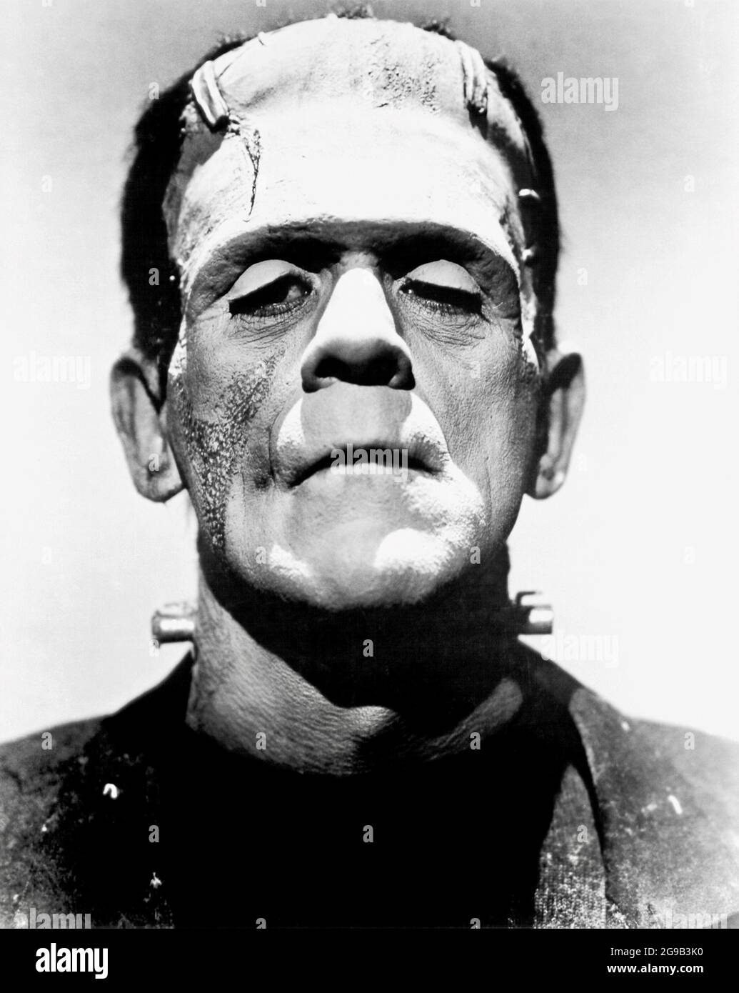 Boris Karloff als Frankensteins Monster. Stockfoto
