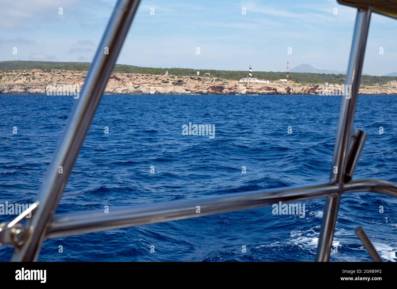 Segeln auf Mallorca, Mallorca, Balearen Stockfoto