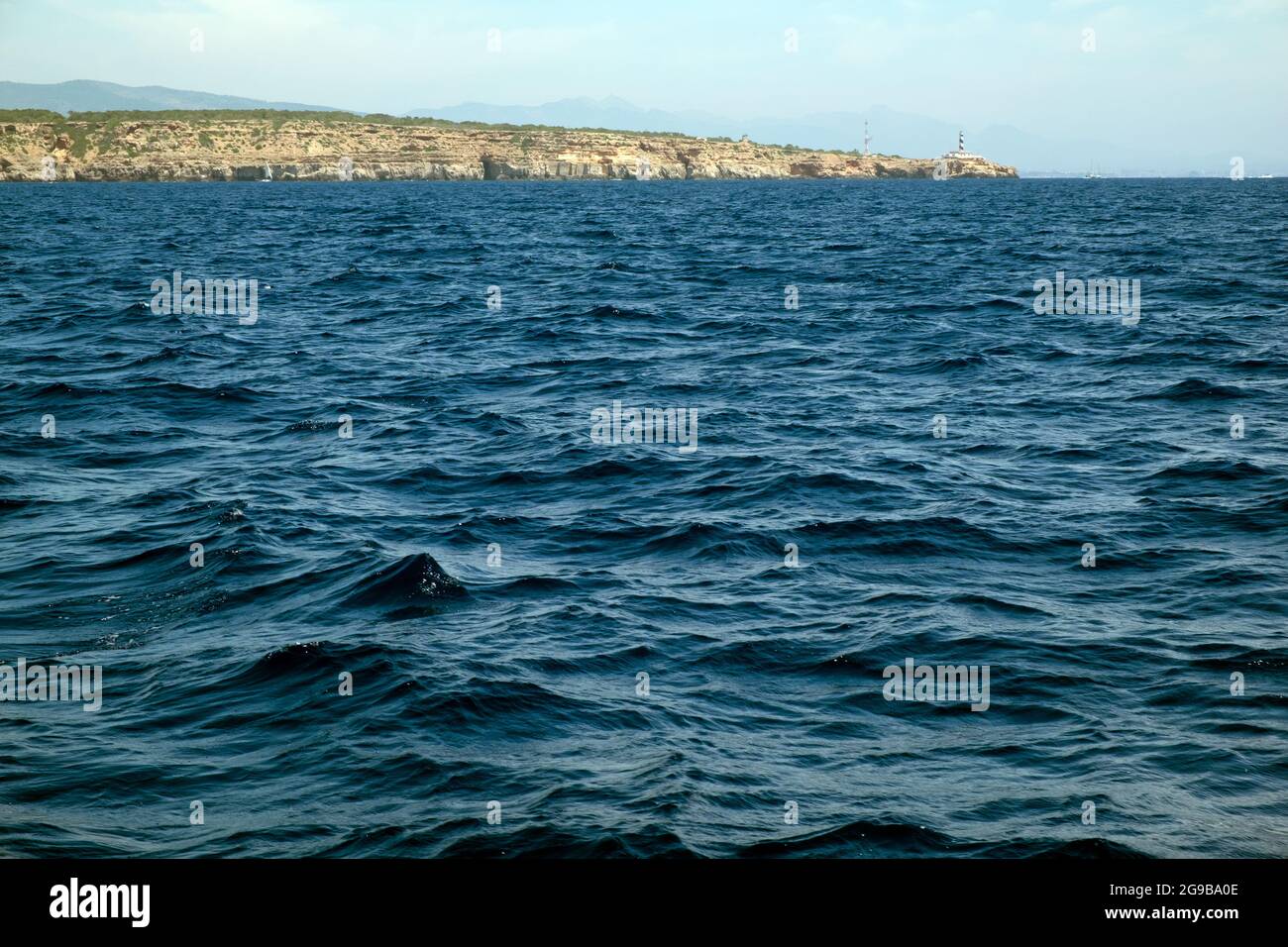 Segeln auf Mallorca, Mallorca, Balearen Stockfoto