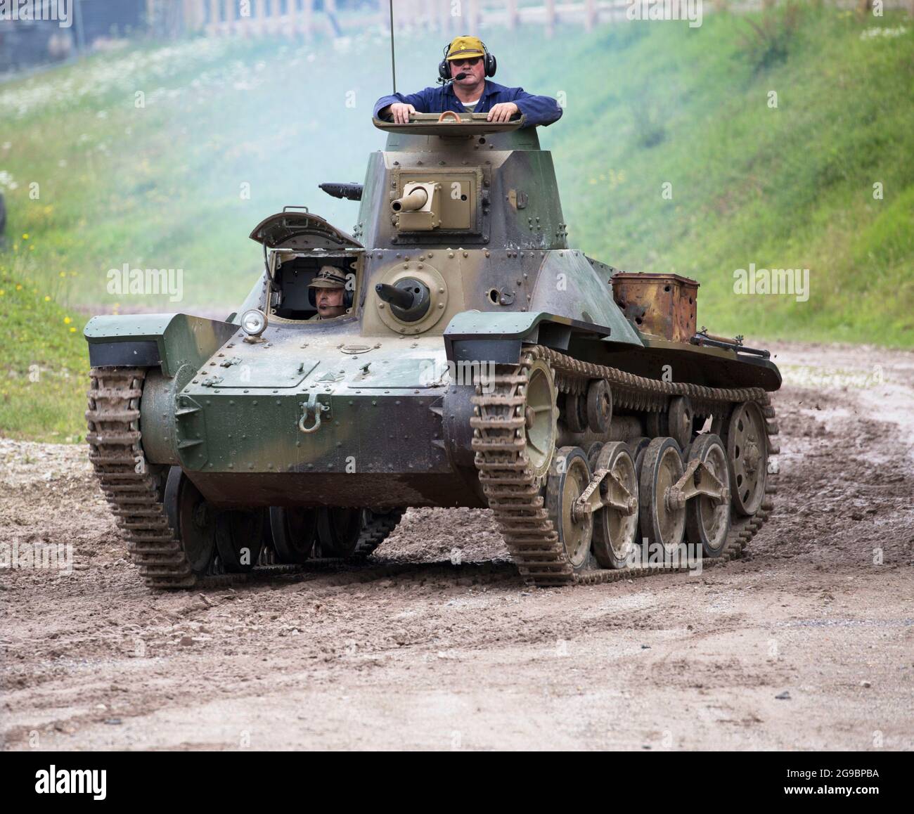 Type 95 Ha Go Japanese Light Tank, Bovington Tank Museum England Stockfoto