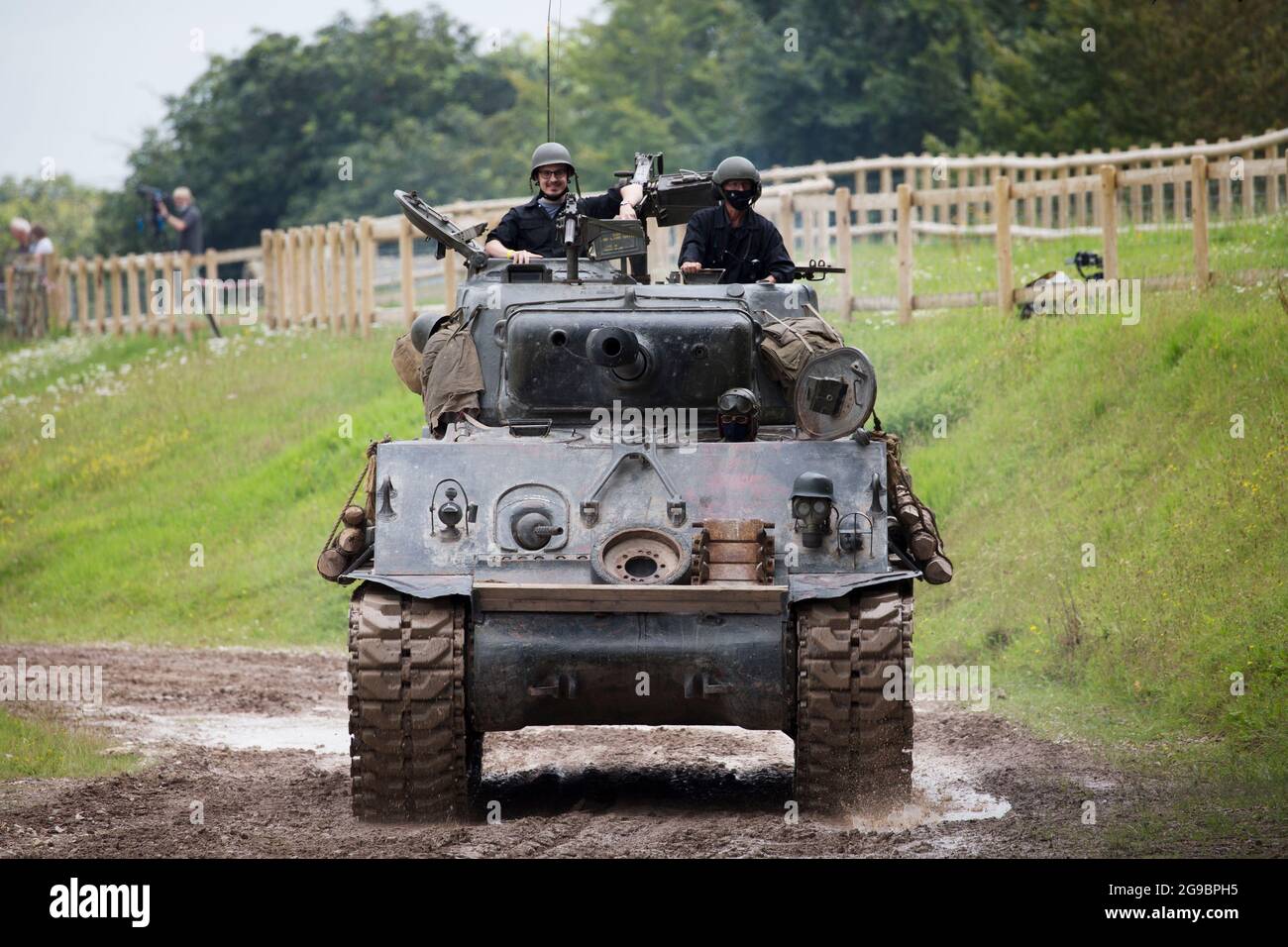 M4A3E8 (76) Sherman Tank Fury, Bovington Tank Museum, Dorset, England Stockfoto