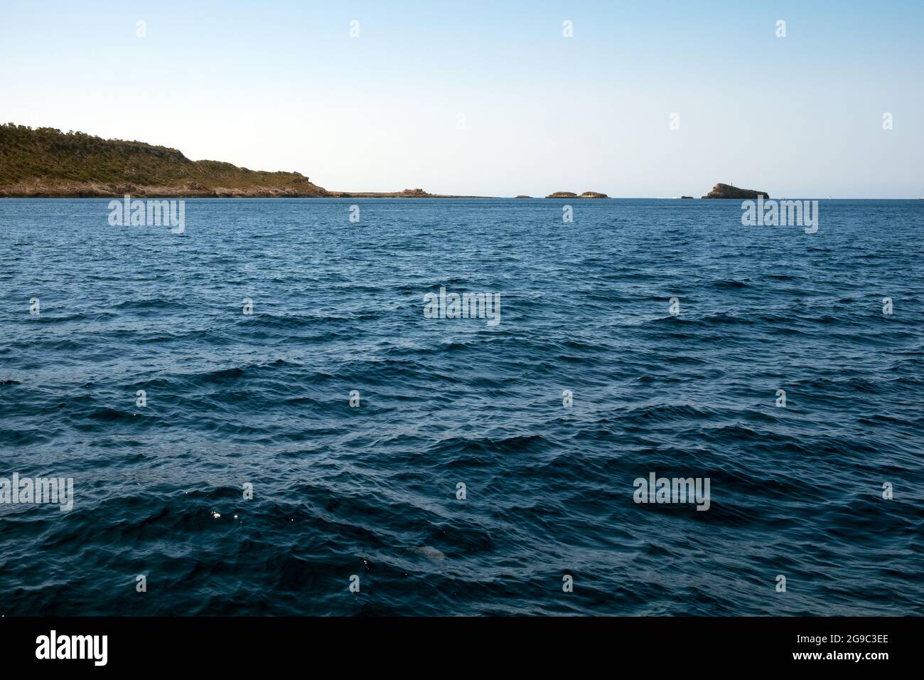 Segeln auf Mallorca, Mallorca, Balearen Stockfoto