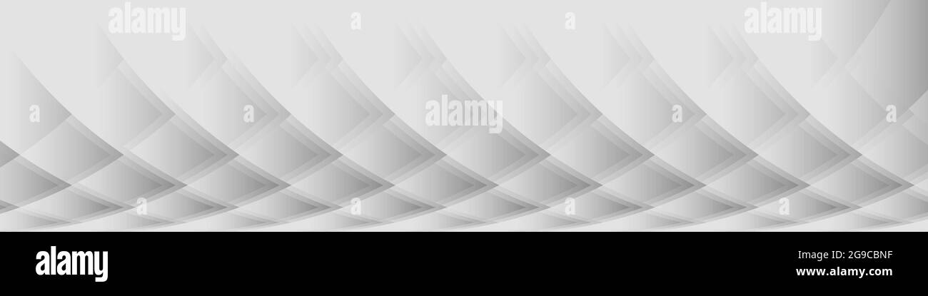 Banner-hintergrundvorlage in weißer und grauer farbe