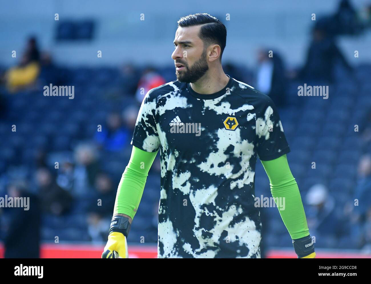 LONDON, ENGLAND - 1. März 2020: Rui Patricio aus Wolverhampton, aufgenommen während des Spiels der Premier League 2020/21 zwischen Tottenham Hotspur FC und Wolverhampton FC im Tottenham Hotspur Stadium. Stockfoto