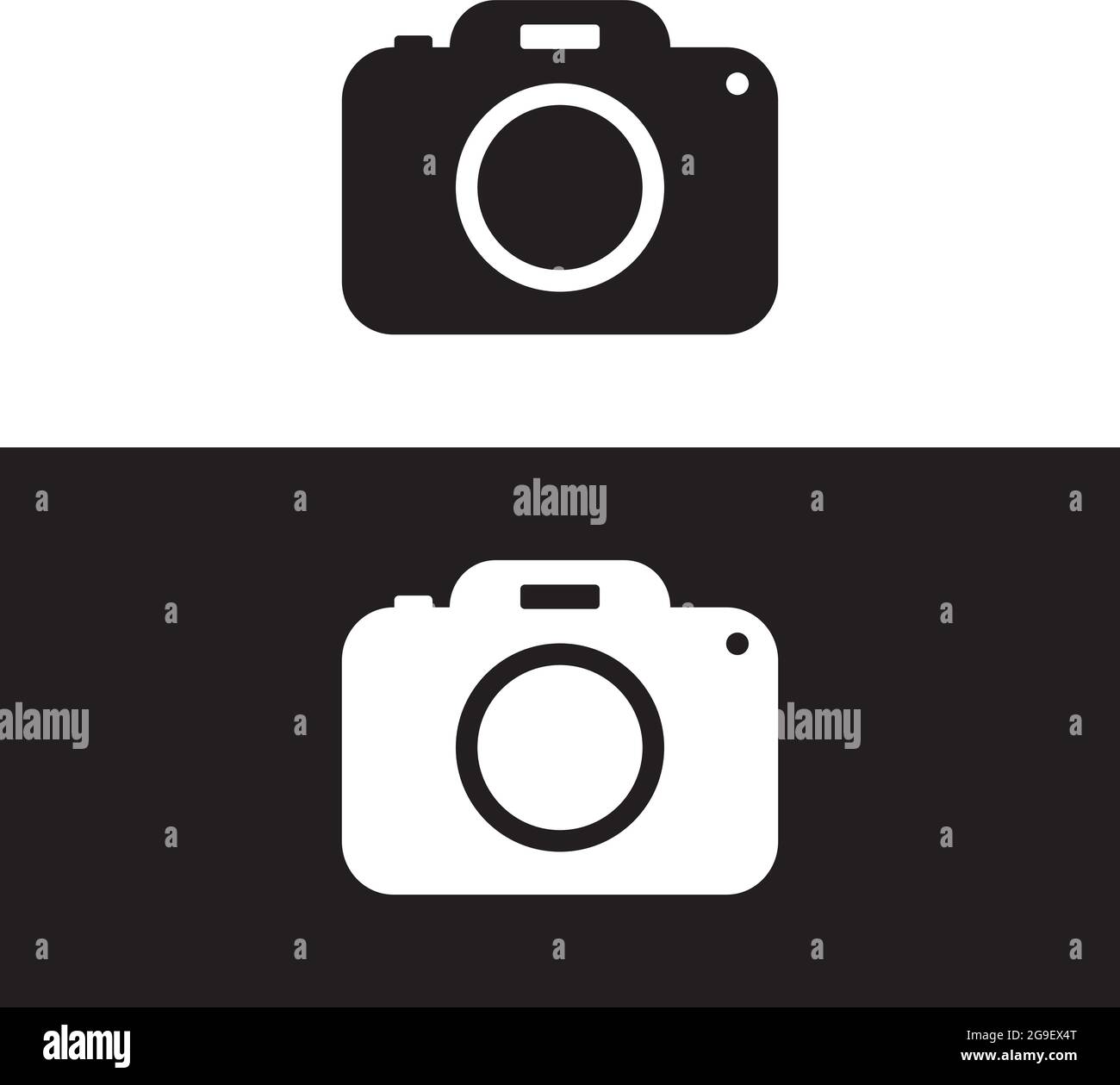 Symbol-Kamera Stock Vektor