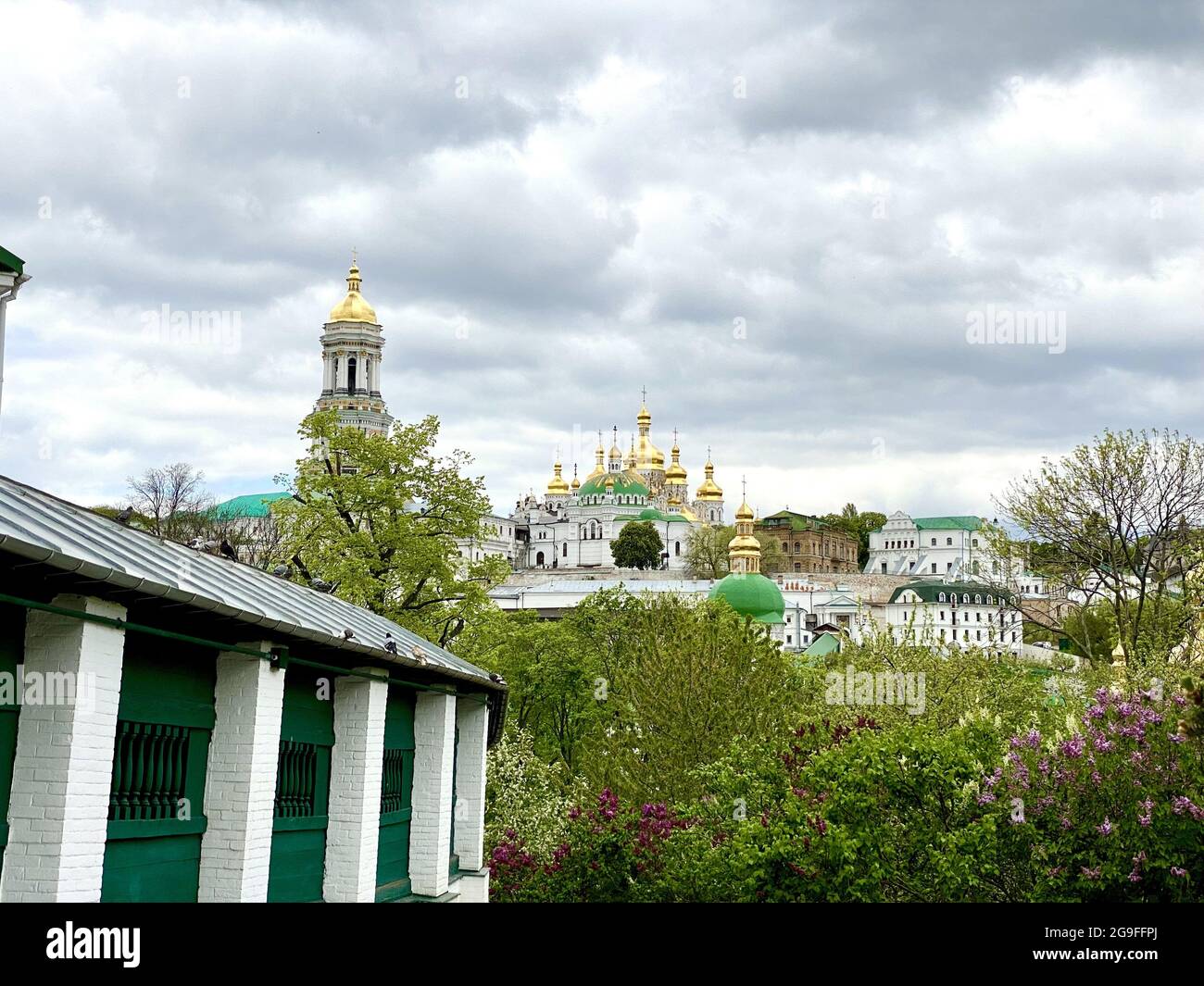 Kiewer Kloster Pechersk Lavra in Kiew, Ukraine Stockfoto