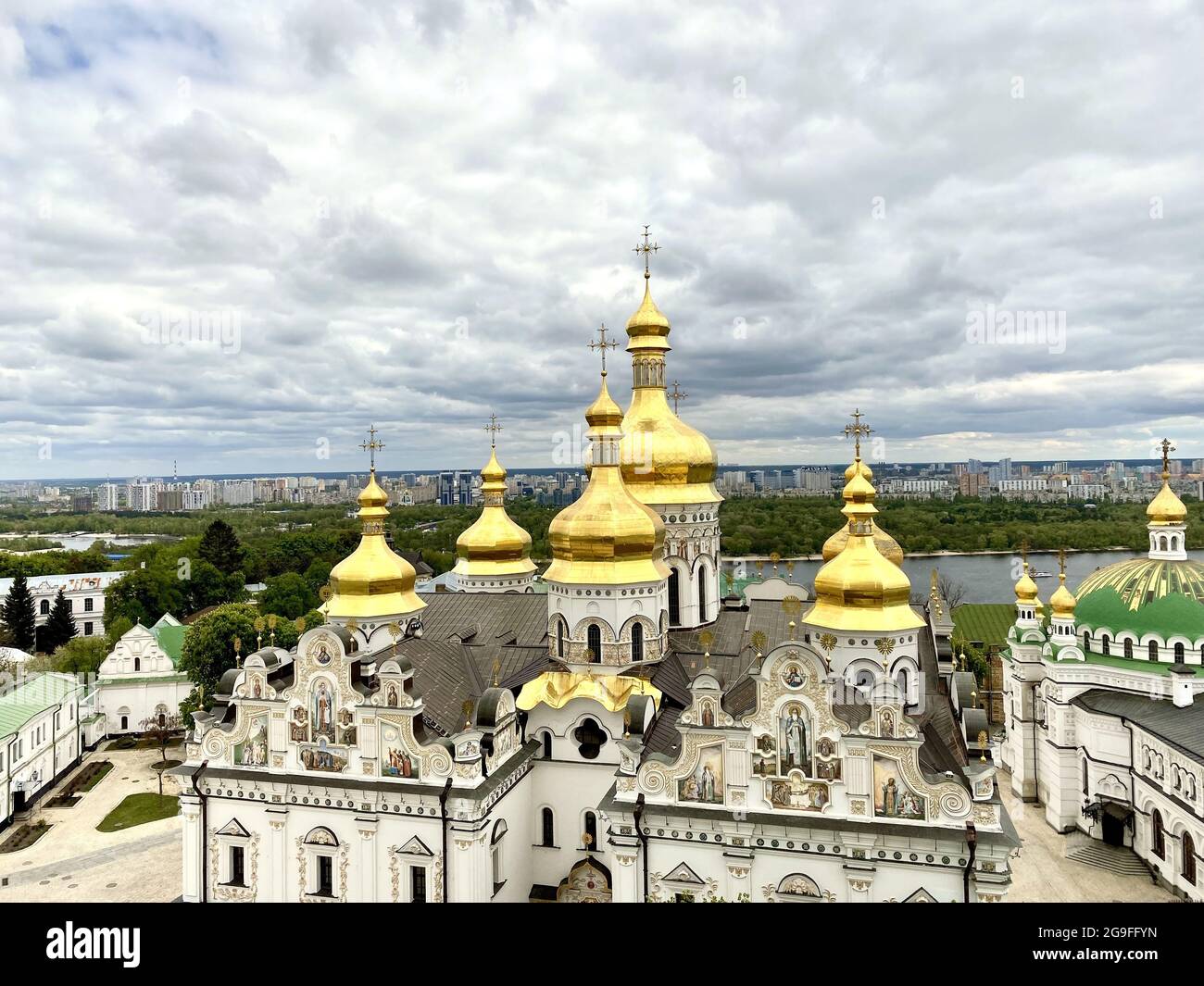 Kiewer Kloster Pechersk Lavra in Kiew, Ukraine Stockfoto