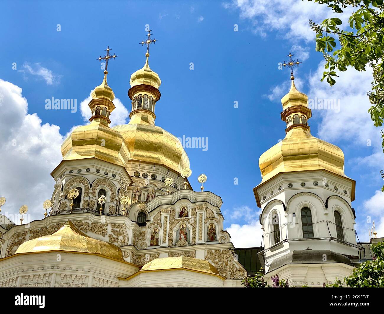 Kiewer Kloster Pechersk Lavra in Kiew, Ukraine Stockfoto