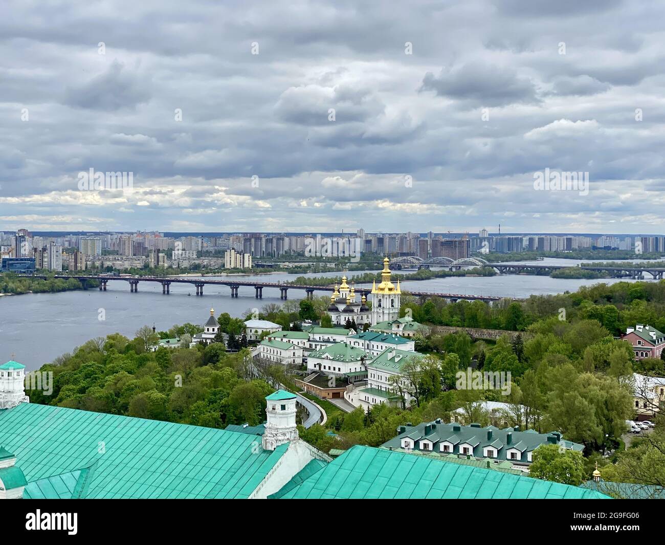 Kiewer Kloster Pechersk Lavra in Kiew, Ukraine Stockfoto