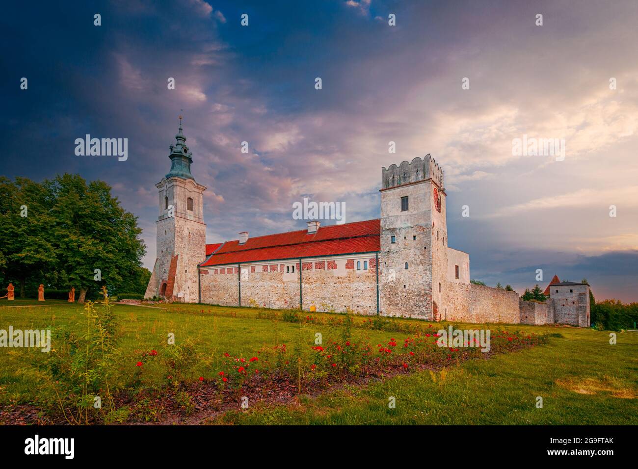 Klosterkomplex der Zisterzienserabtei in Sulejow, Polen. Stockfoto