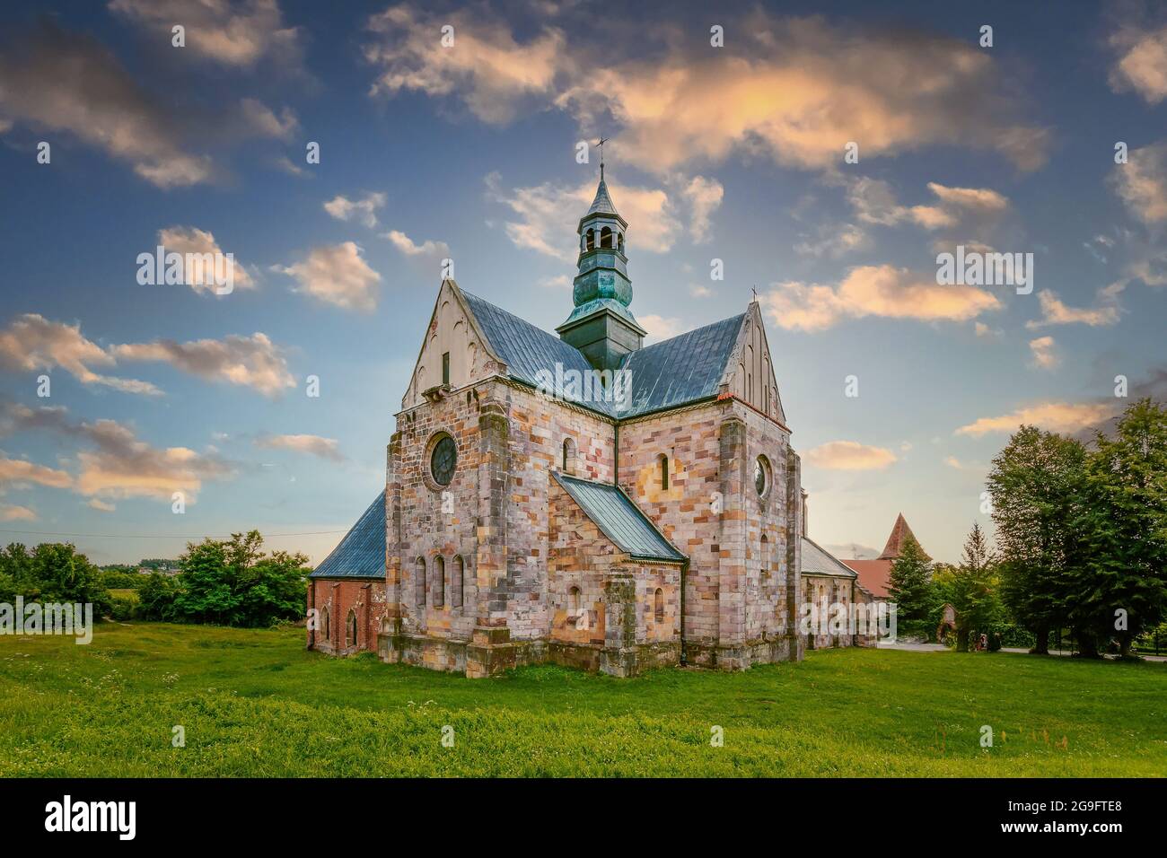 Klosterkomplex der Zisterzienserabtei in Sulejow, Polen. Stockfoto