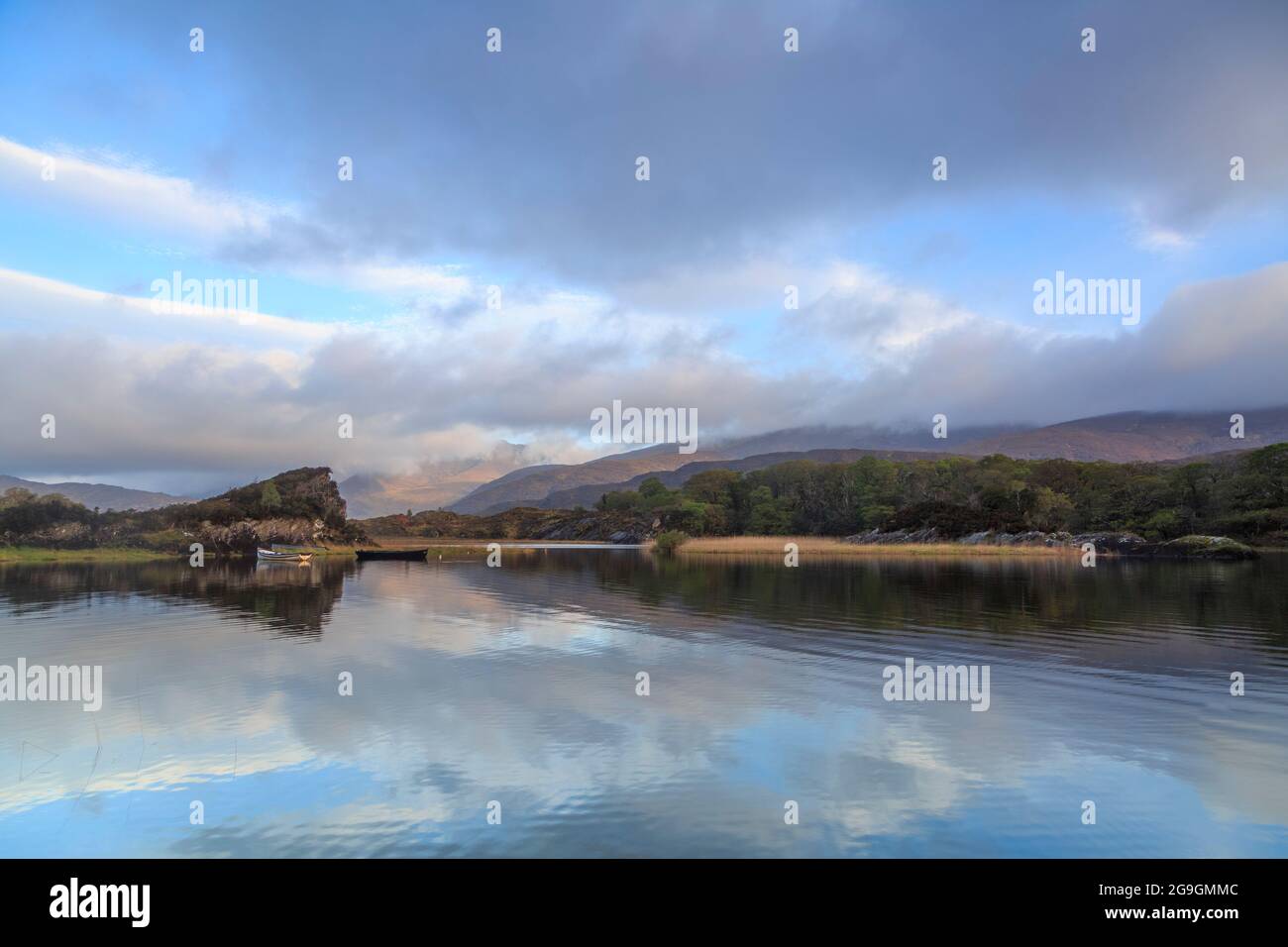 Upper Lake, Killarney Nationalpark, Killarney, County Kerry, Irland Stockfoto