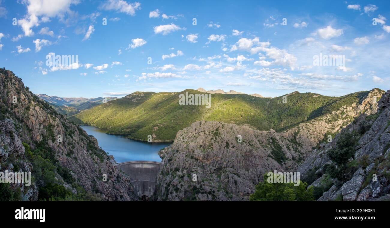 Entdeckung der Insel der Schönheit im Süden Korsikas im Mai, Frankreich Stockfoto