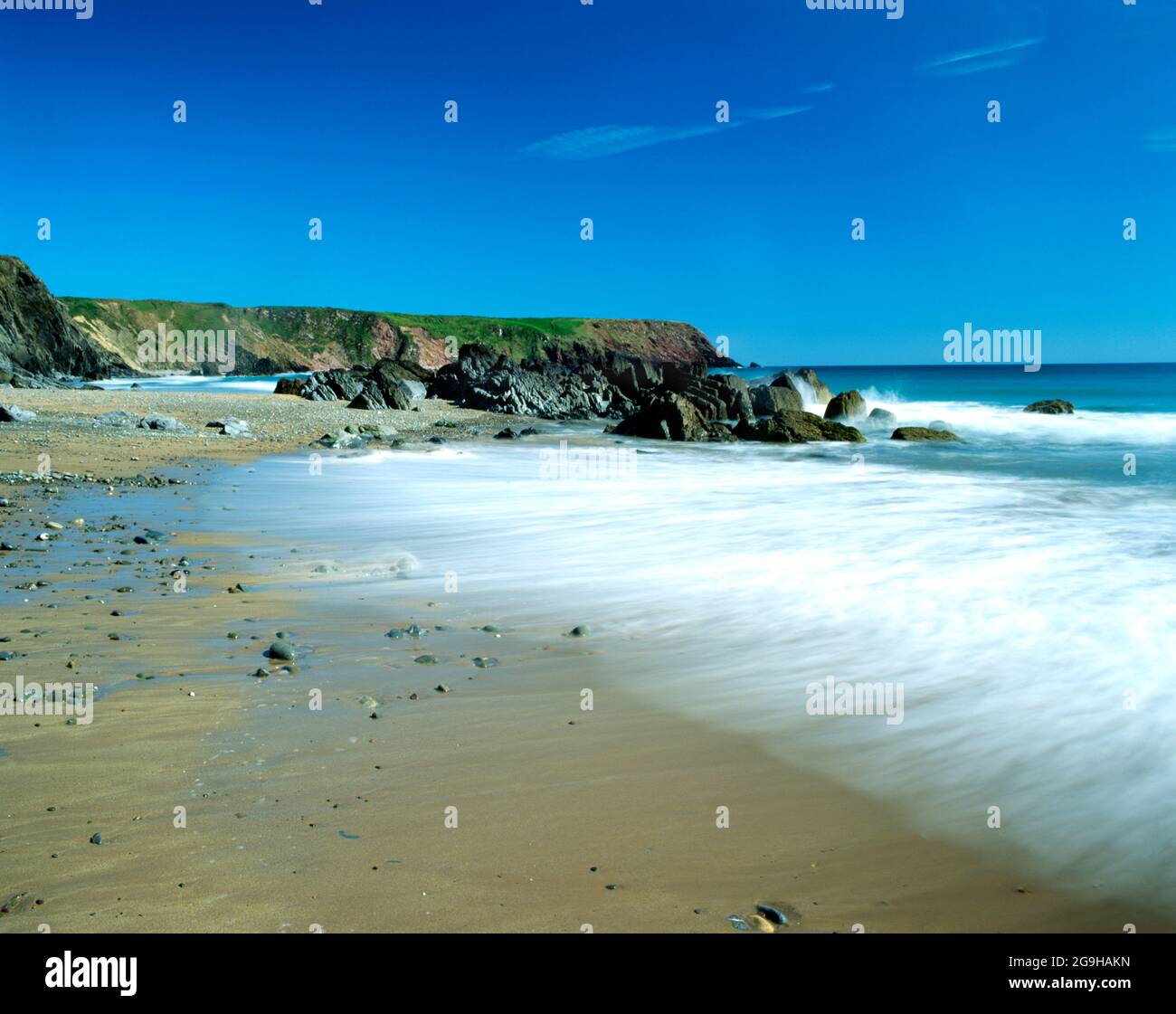 Marloes Sands, Pembrokeshire, West Wales. Stockfoto