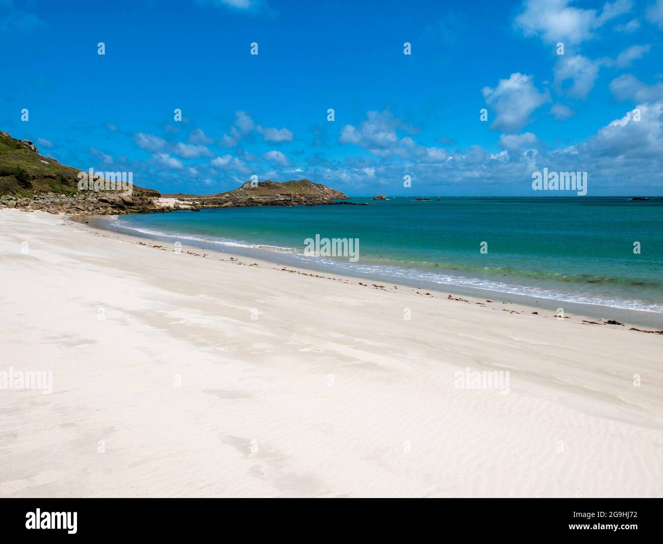 Great Bay, St. Martin's, Isles of Scilly, Cornwall, England, VEREINIGTES KÖNIGREICH. Stockfoto