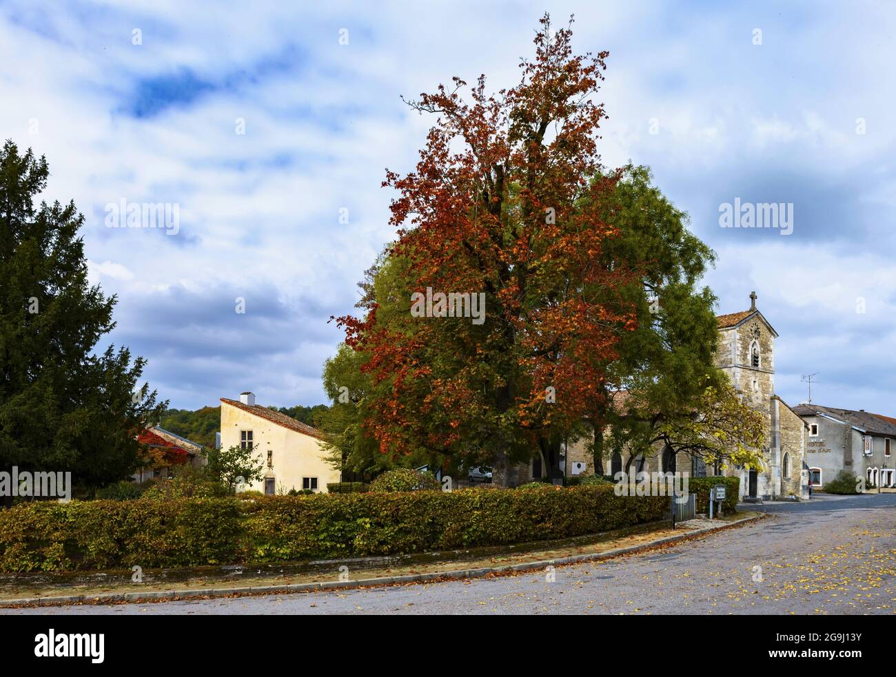 Geburtshaus von Jeanne d'Arc Stockfoto