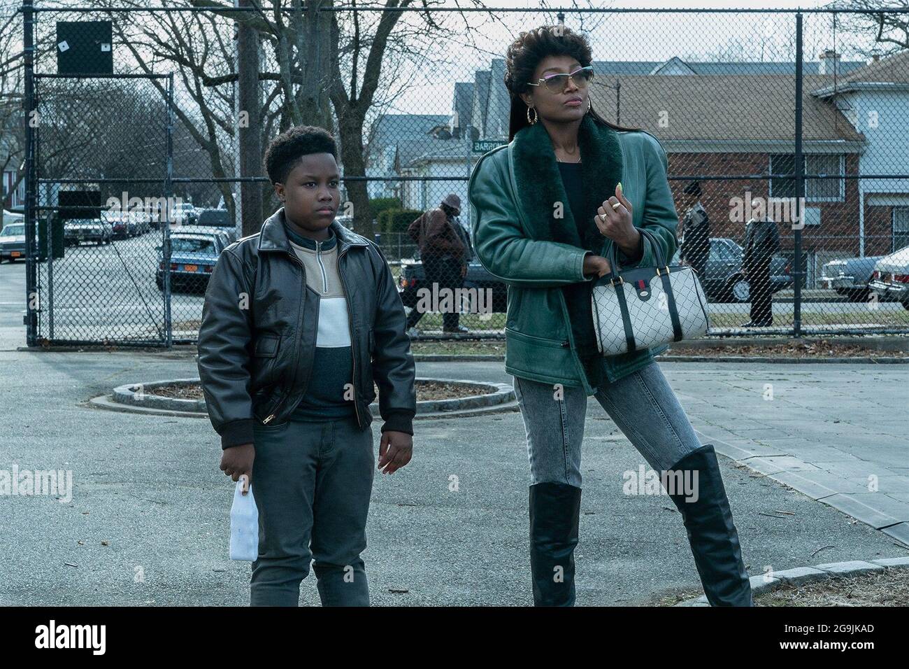 POWER BOOK III RAISING KANAN, von links Joshua Maurice Johnson