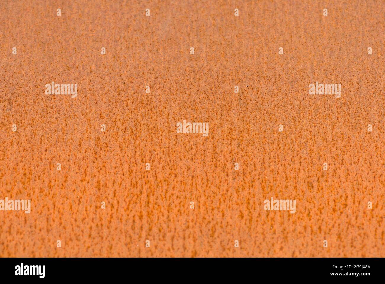 Rostige Eisenplatte, Deutschland Stockfoto