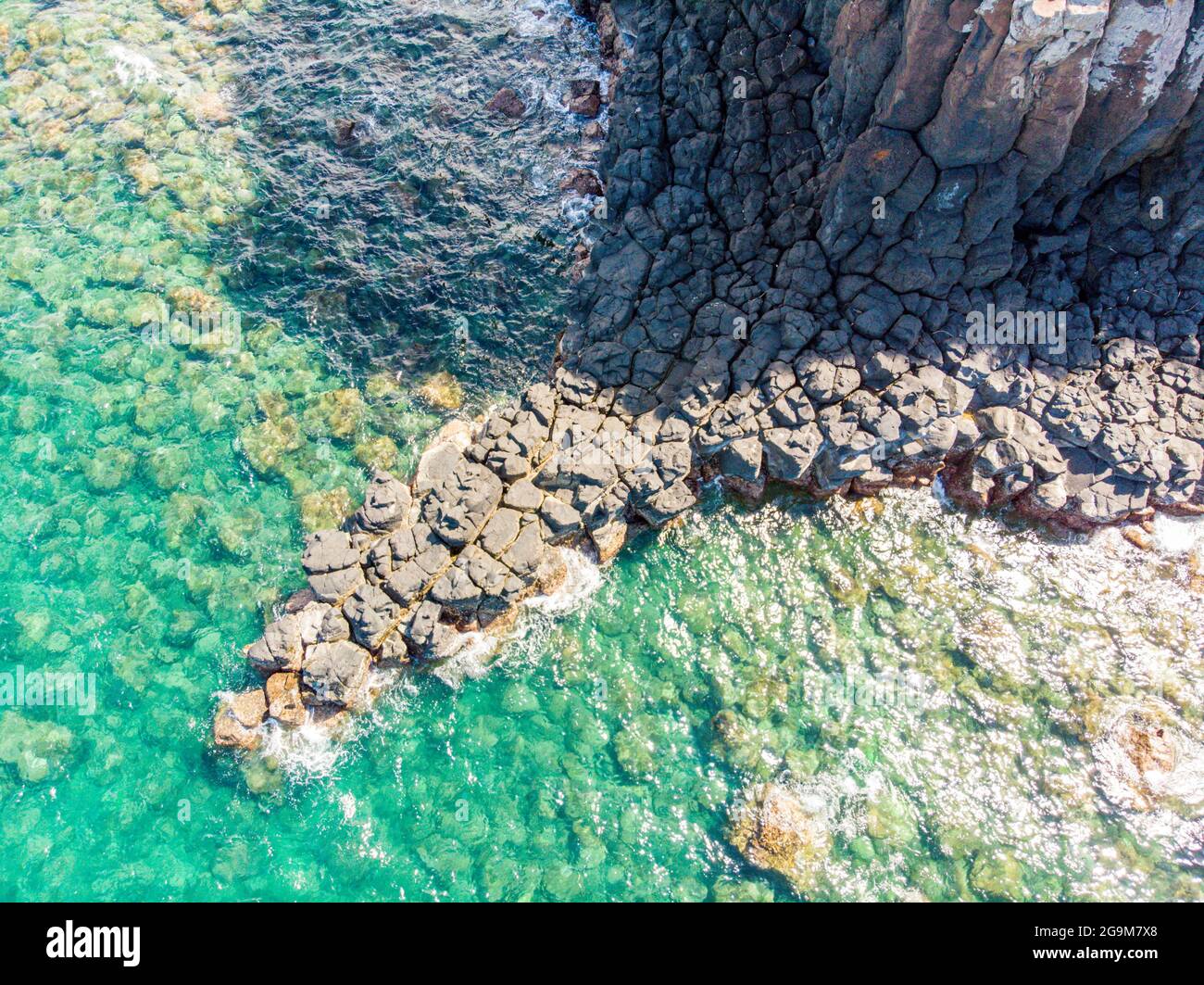 Nice Ganh Yen Cap in der Provinz Quang Ngai in Zentralvietnam Stockfoto