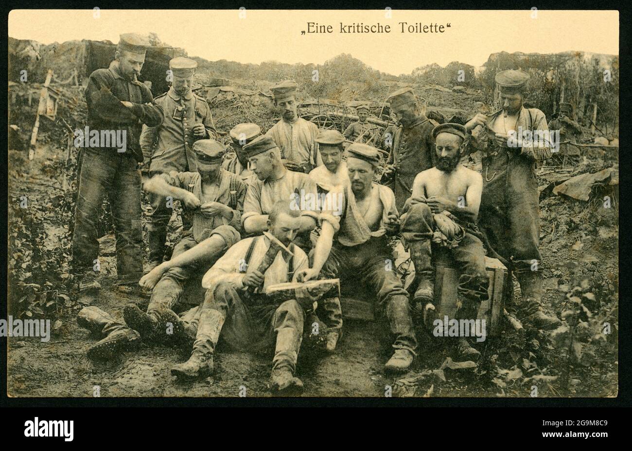 Verlag gibt es nur die Angaben ' P. M. S. M. Europe, Germany, WW I, ADDITIONAL-RIGHTS-CLEARANCE-INFO-NOT-AVAILABLE Stockfoto