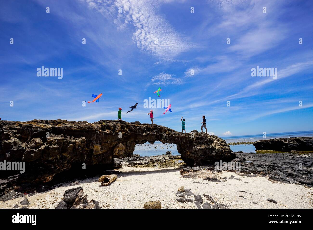 Die Insel Ly Son in der Provinz Quang Ngai in Zentralvietnam Stockfoto