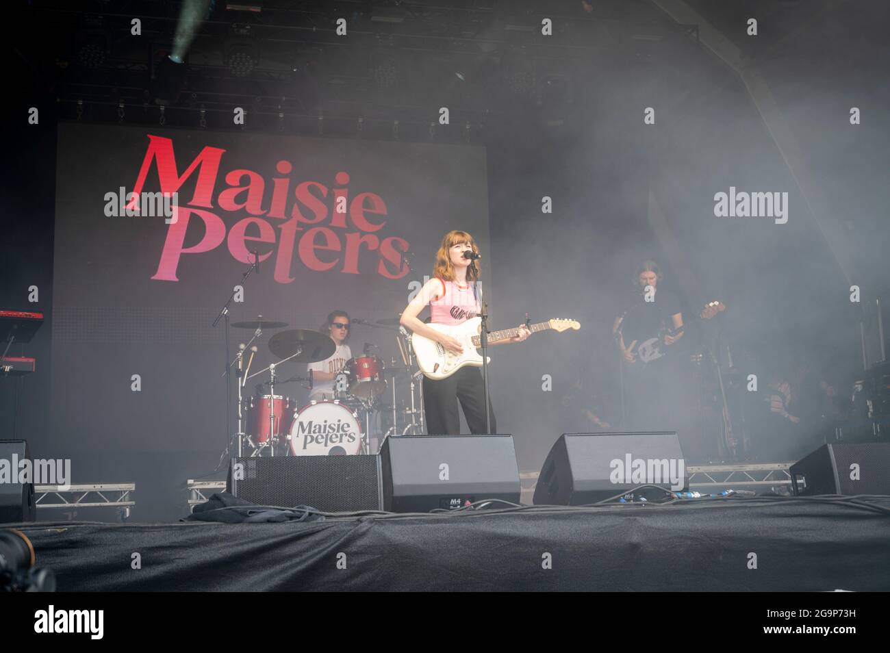Maisie Peters beim Standon Calling Music Festival 2021 Hertfordshire UK Stockfoto