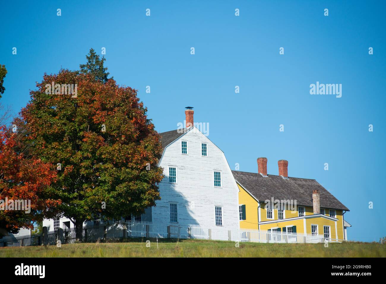 Canterbury Shaker Village, Canterbury, New Hampshire, USA Stockfoto