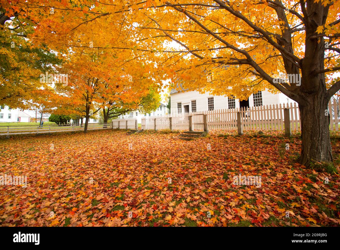 Canterbury Shaker Village, Canterbury, New Hampshire, USA Stockfoto