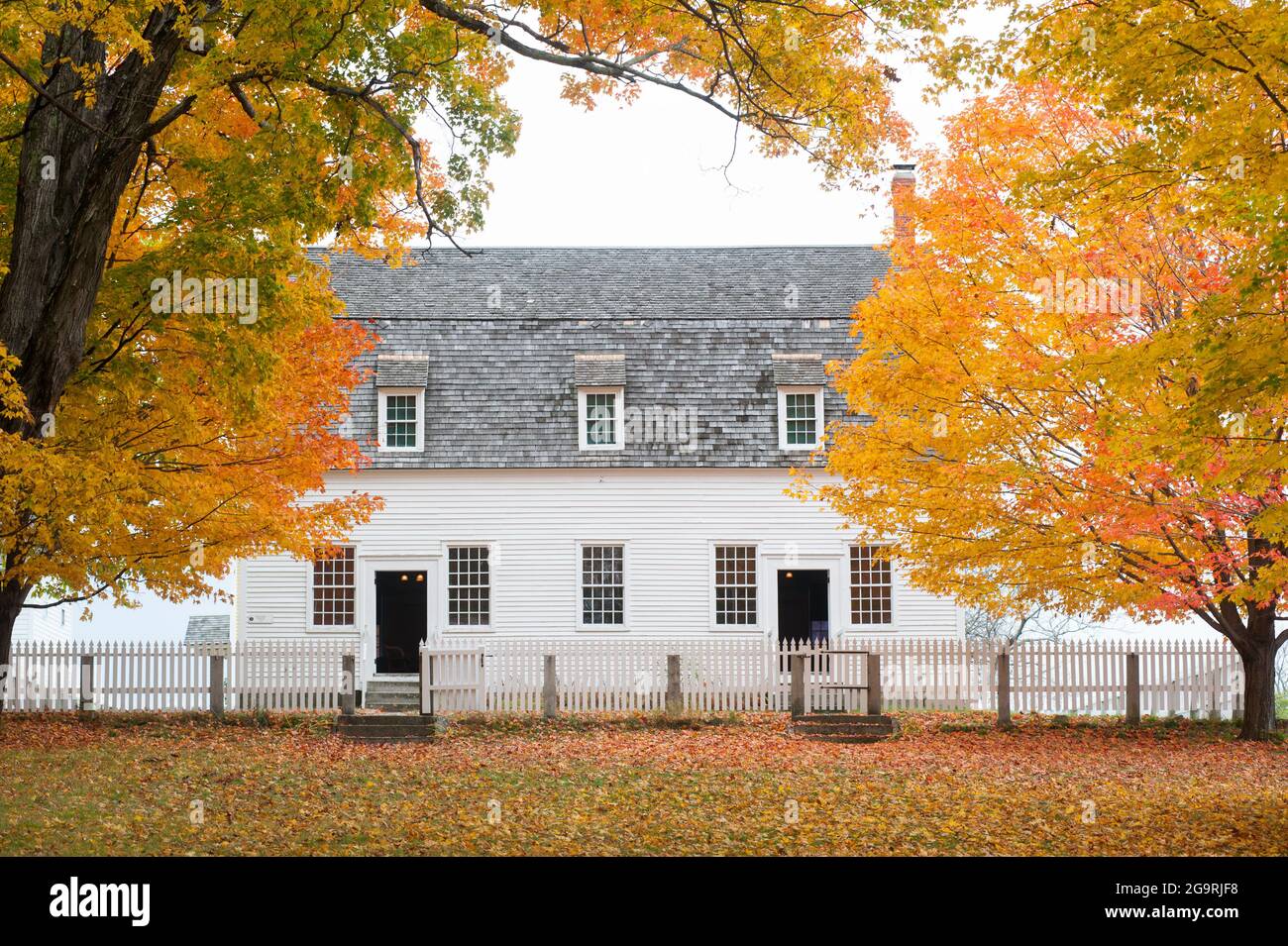 Canterbury Shaker Village, Canterbury, New Hampshire, USA Stockfoto