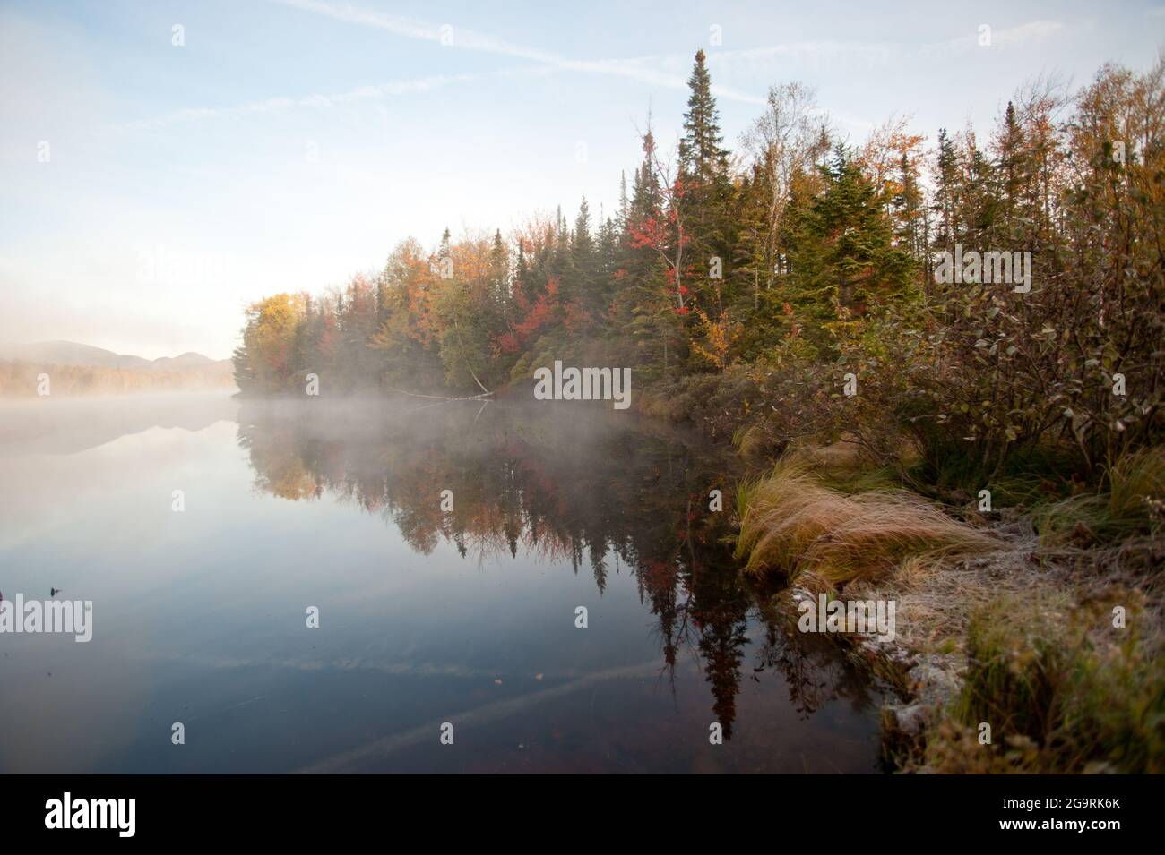 Androscoggin River, Mailand, New Hampshire, USA Stockfoto